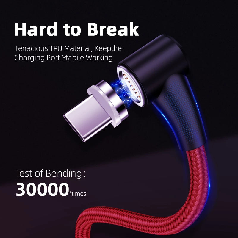 Magnetic USB-C / Micro USB Fast Charging Cable