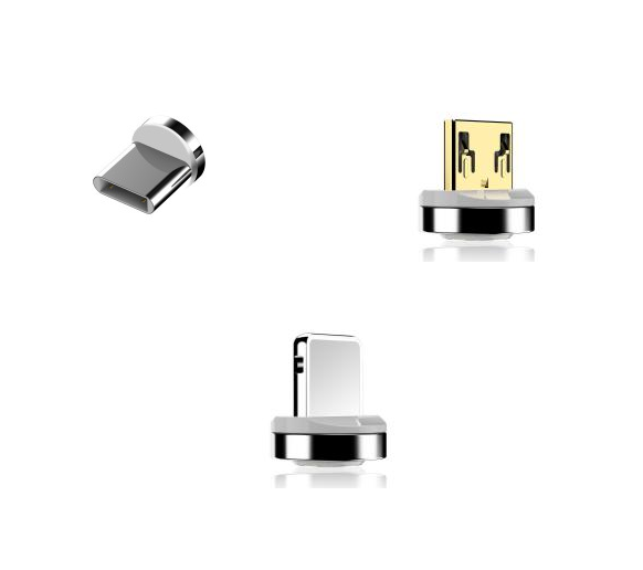 Magnetic USB-C / Micro USB Fast Charging Cable