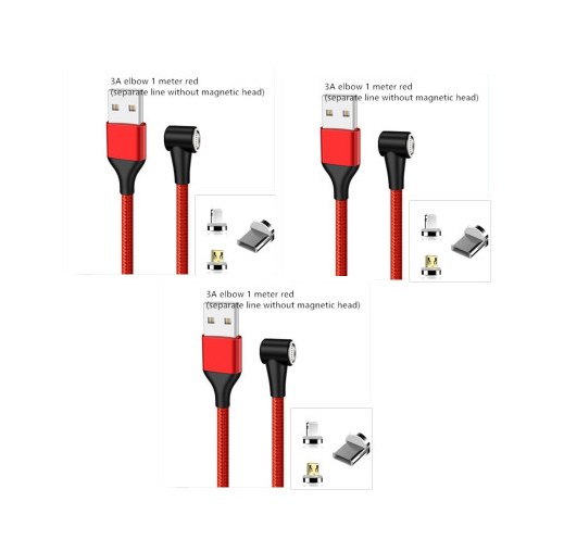 Magnetic USB-C / Micro USB Fast Charging Cable