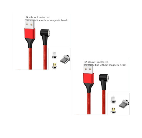 Magnetic USB-C / Micro USB Fast Charging Cable