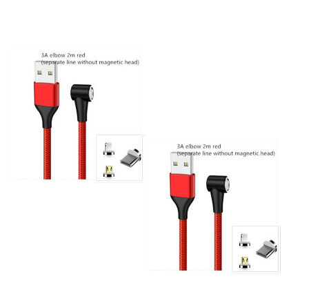 Magnetic USB-C / Micro USB Fast Charging Cable