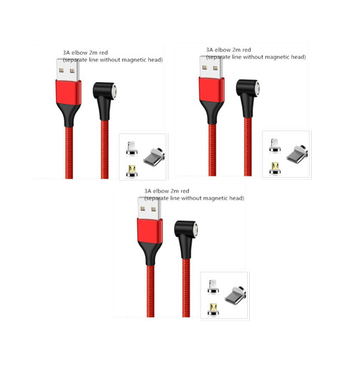 Magnetic USB-C / Micro USB Fast Charging Cable