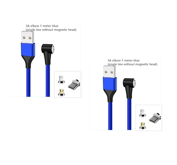 Magnetic USB-C / Micro USB Fast Charging Cable