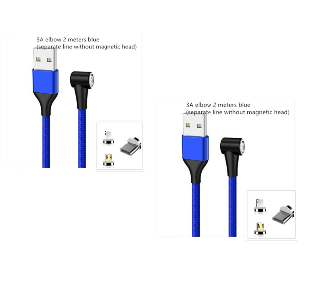 Magnetic USB-C / Micro USB Fast Charging Cable