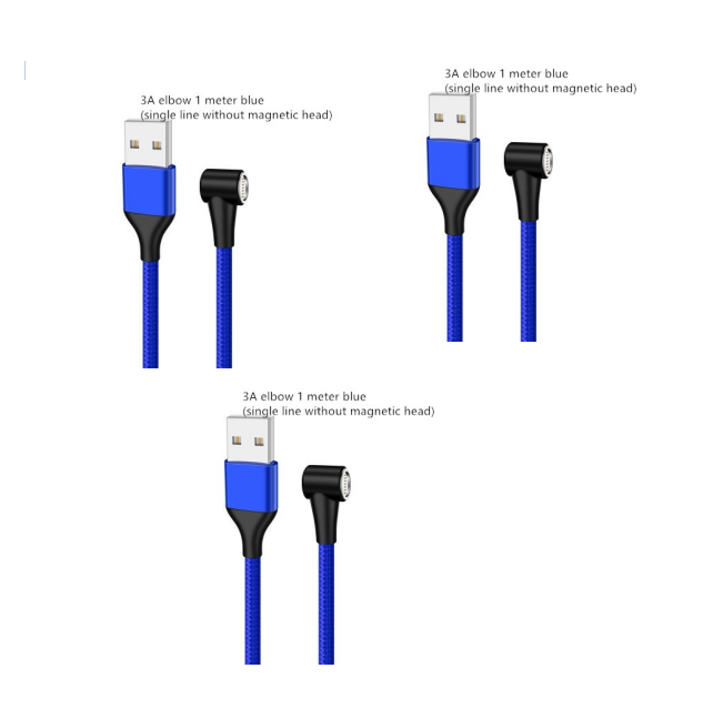 Magnetic USB-C / Micro USB Fast Charging Cable
