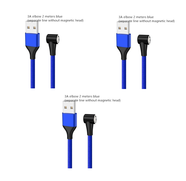 Magnetic USB-C / Micro USB Fast Charging Cable