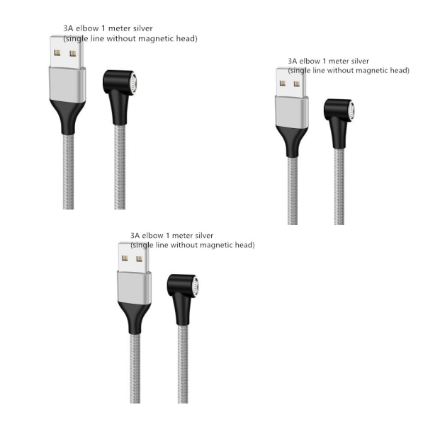 Magnetic USB-C / Micro USB Fast Charging Cable