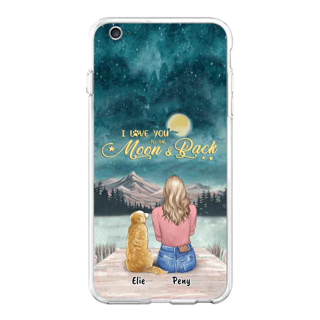 Personalized Pet Mom Phone Case - up to 4 Pets - FD19NO