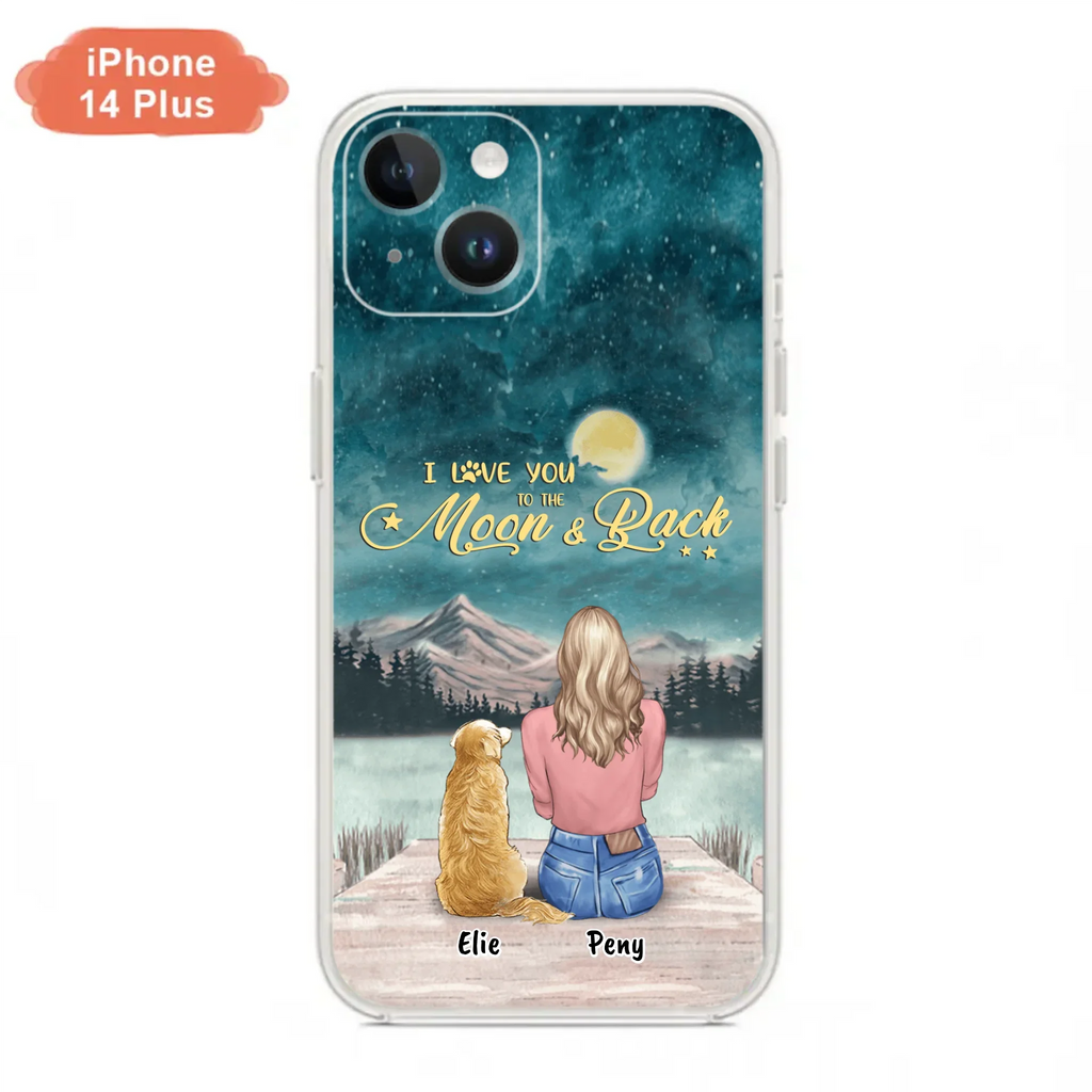Personalized Pet Mom Phone Case - up to 4 Pets - FD19NO