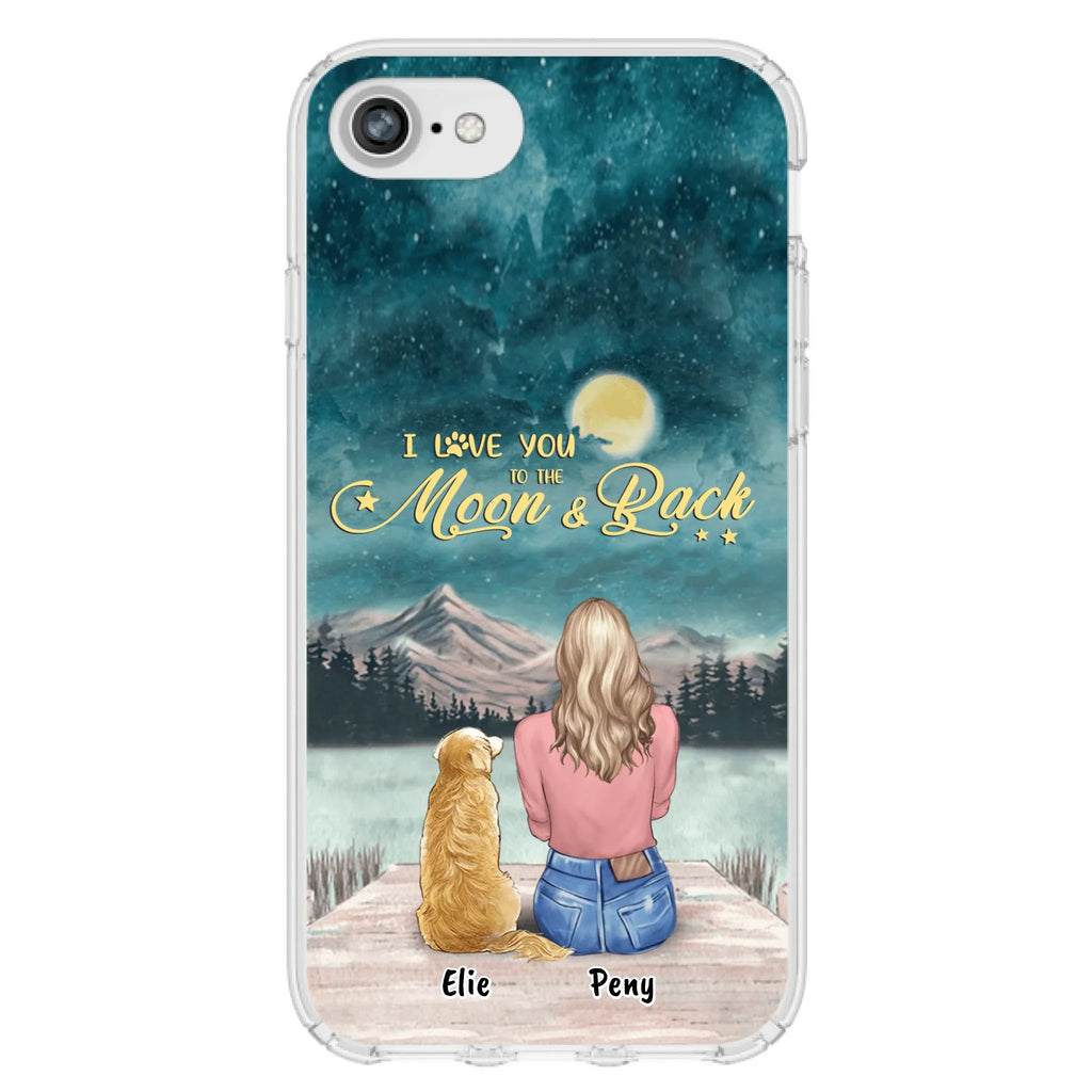 Personalized Pet Mom Phone Case - up to 4 Pets - FD19NO
