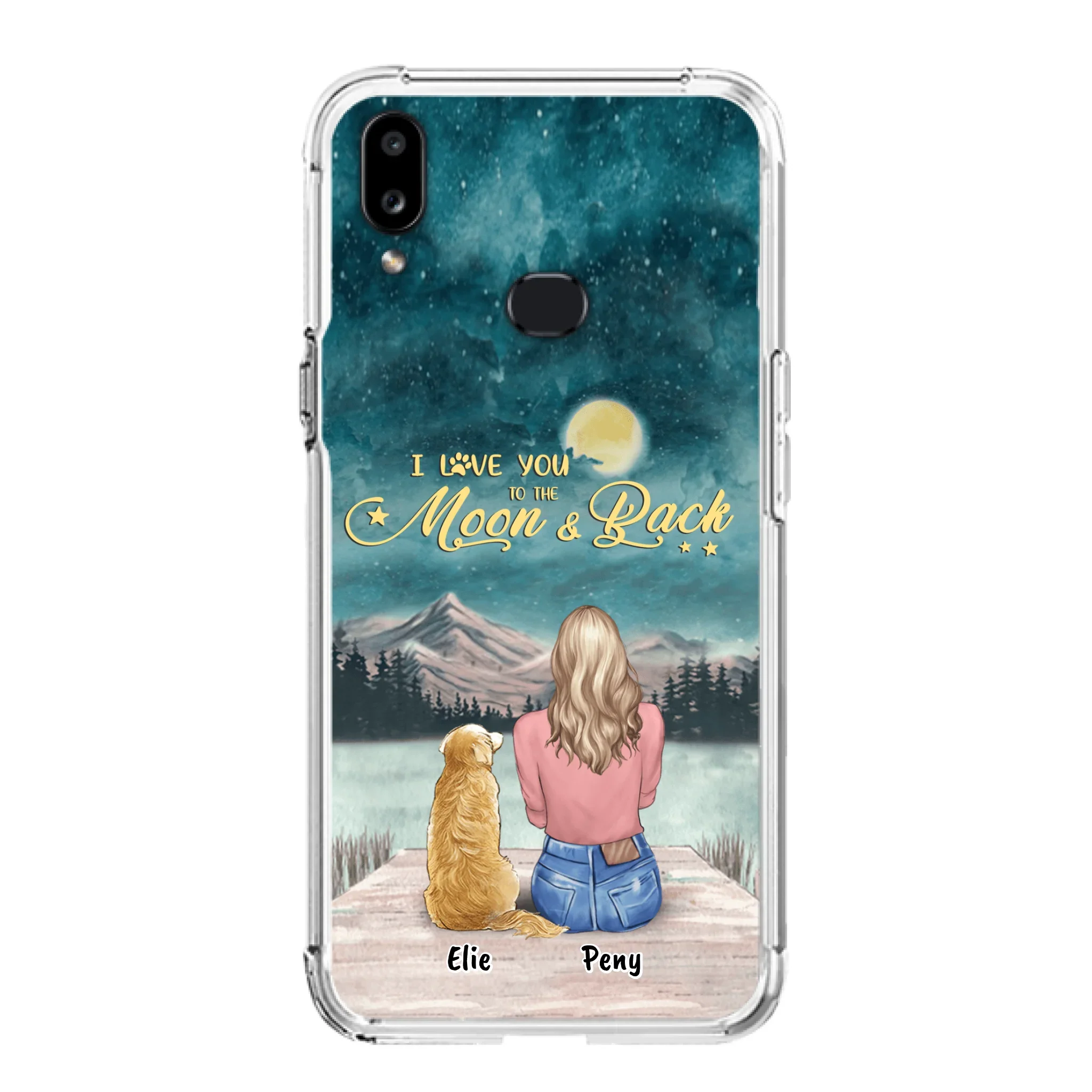Personalized Pet Mom Phone Case - up to 4 Pets - FD19NO