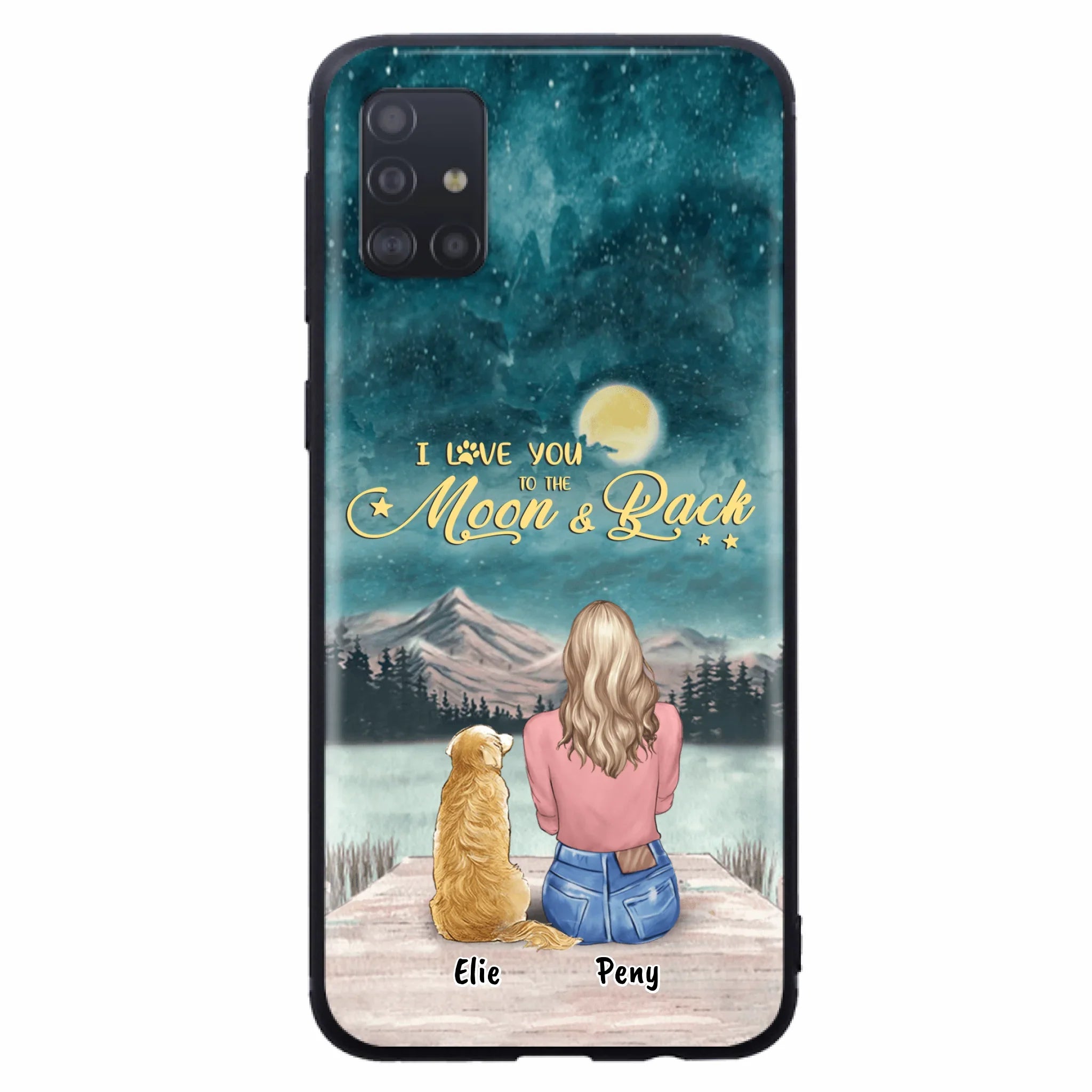 Personalized Pet Mom Phone Case - up to 4 Pets - FD19NO