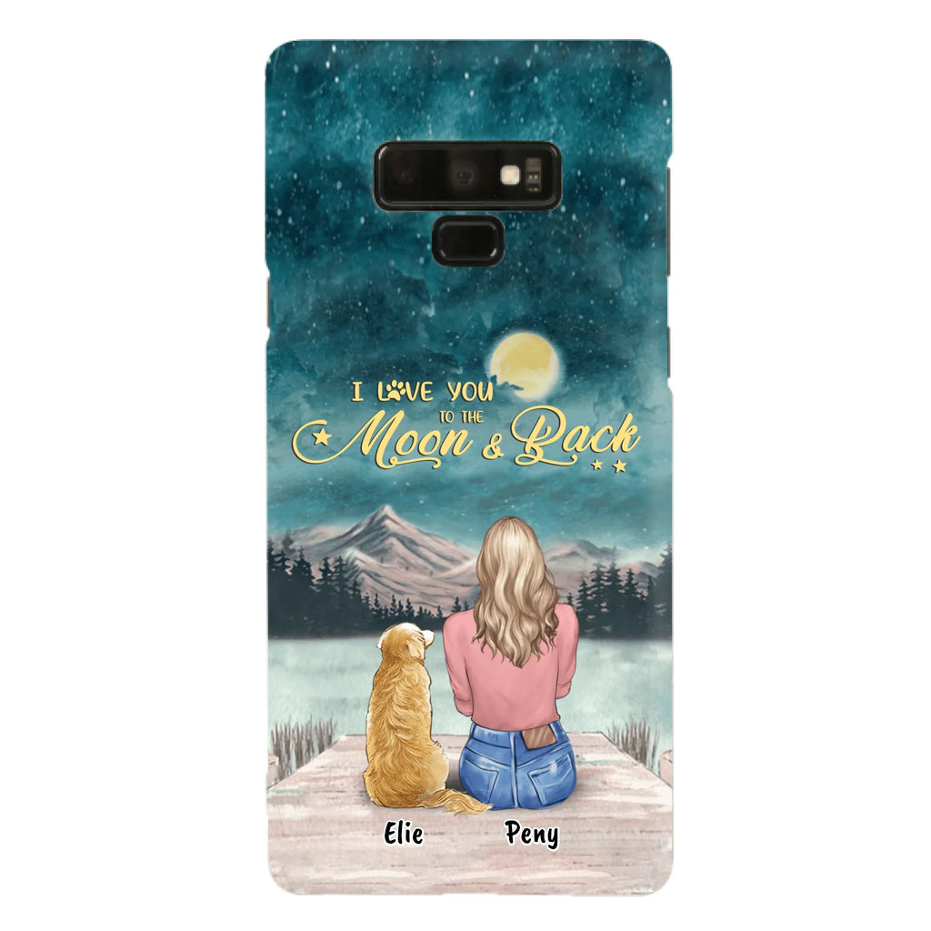 Personalized Pet Mom Phone Case - up to 4 Pets - FD19NO