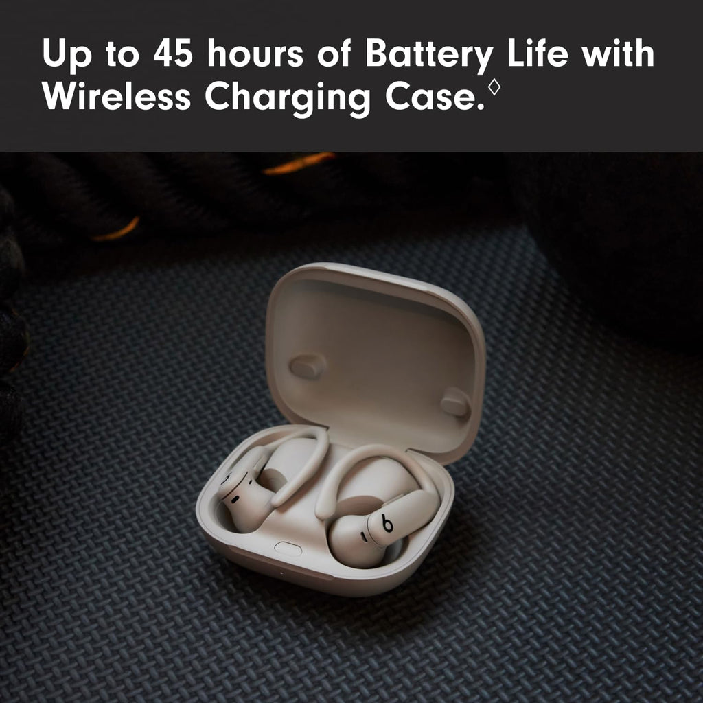 Beats Powerbeats Pro 2 - Wireless Noise Cancelling Workout Earbuds with Secure- Fit Earhooks, Up to 45-Hour Battery with Charging Case, Sweat & Water Resistant, Heart Rate Monitoring - Electric Orange