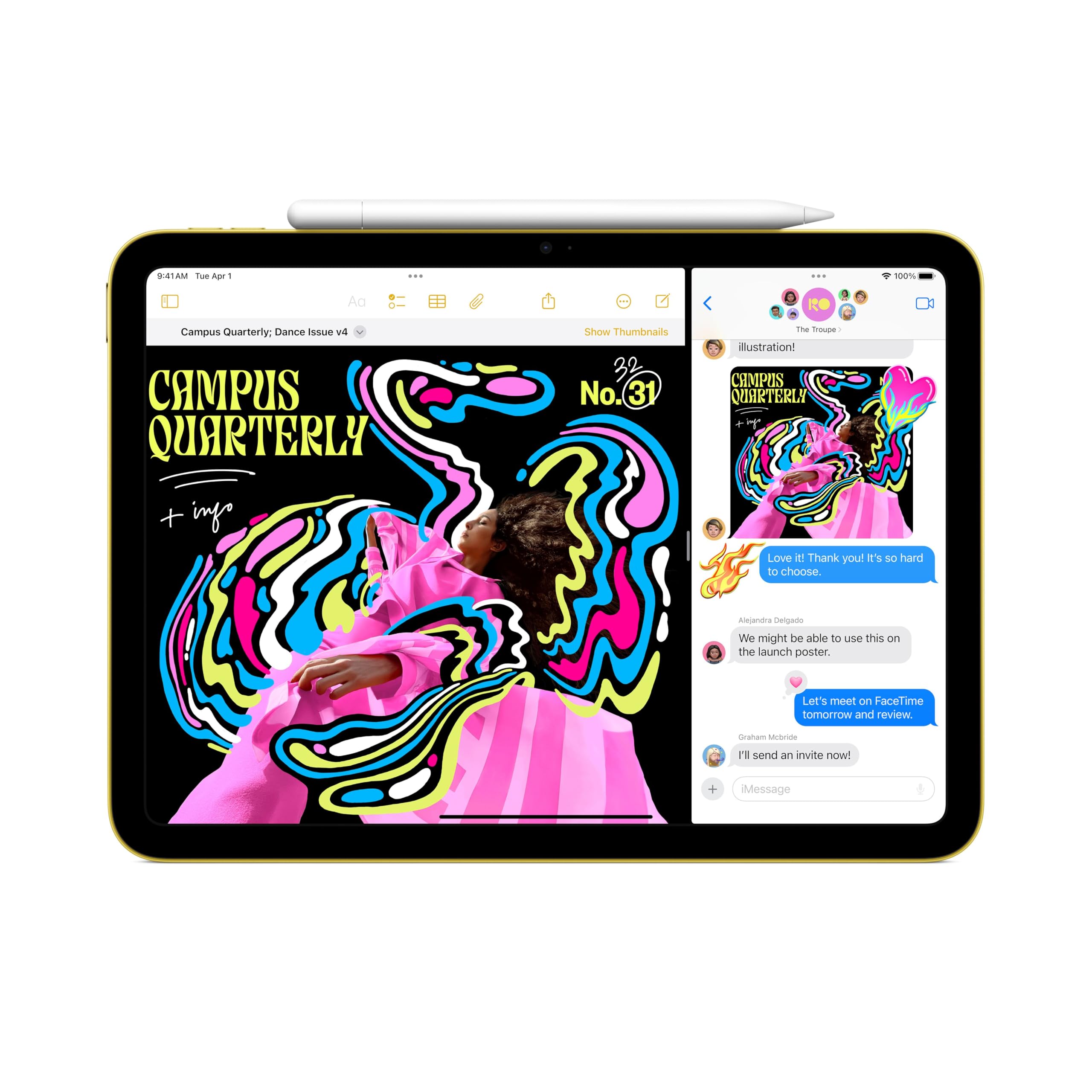 Apple iPad 11-inch (A16, 128GB, Wi-Fi 6) – Silver