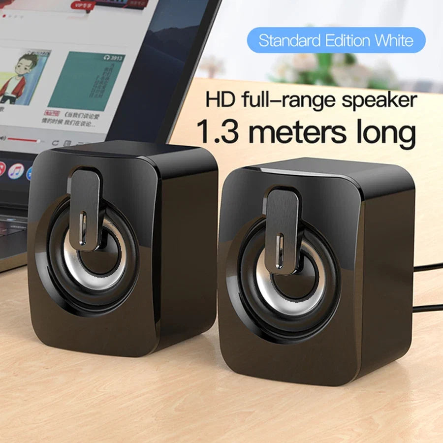 Computer Speaker For PC Laptop Desktop Caixa De Som Sound Box Music Audio System Bocina Column Acoustics Coluna Amplified Unit