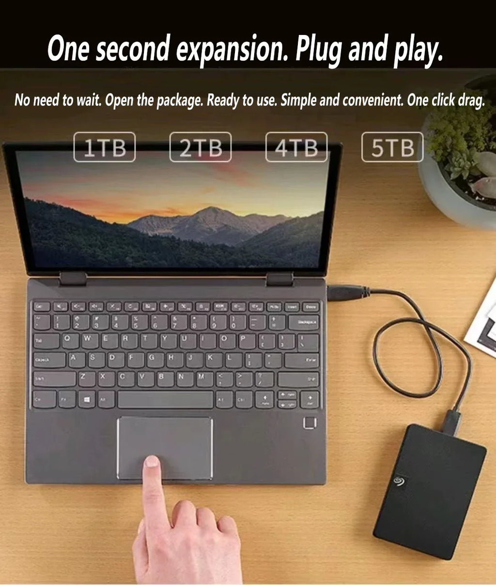 For Seagate Portable External Hard Drive New Style USB 2.5 Inch 3.0 SSD High Speed Portable Portable Laptops And Computers/PC