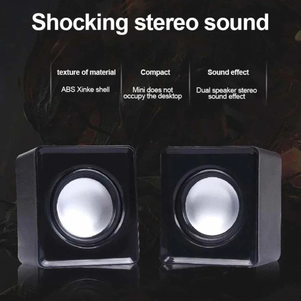 Computer Speaker For PC Laptop Desktop Caixa De Som Sound Box Music Audio System Bocina Column Acoustics Coluna Amplified Unit