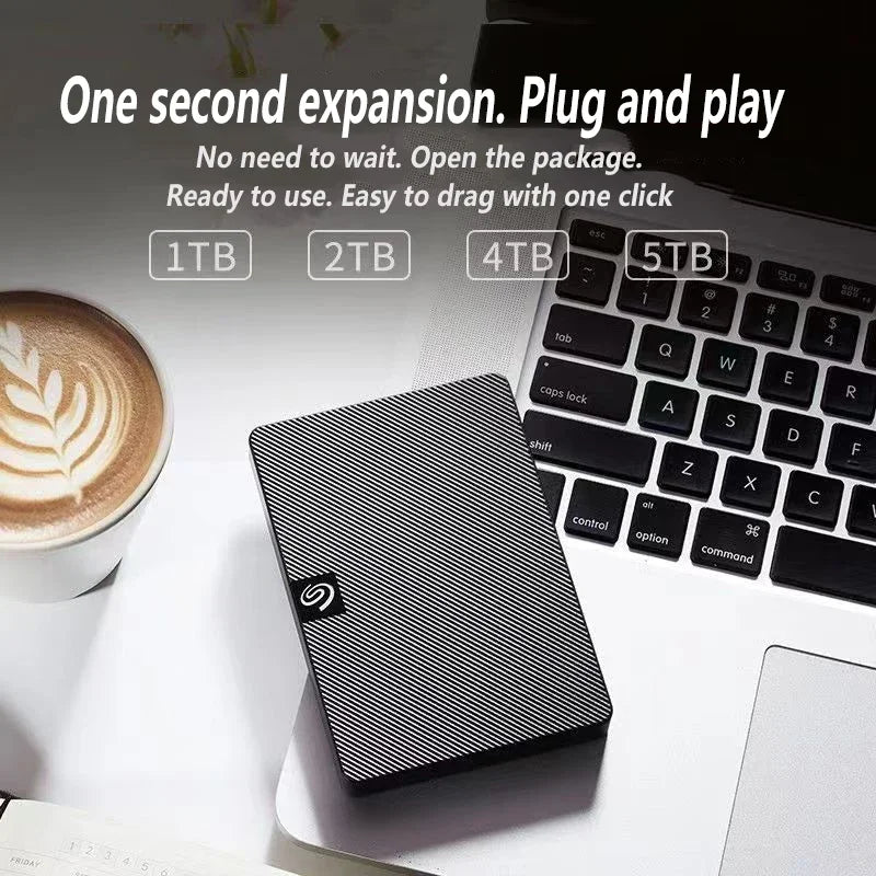 For Seagate Portable External Hard Drive New Style USB 2.5 Inch 3.0 SSD High Speed Portable Portable Laptops And Computers/PC