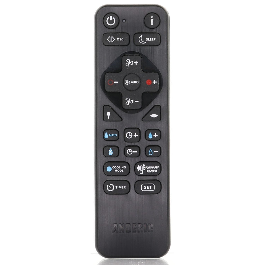 Anderic RRDYS01.2 Universal Remote Control with Learning for Dyson Fans | HP00 HP01 AM02 AM03 AM07 AM08 AM09 DP01 DP03 TP02 TP03 and More