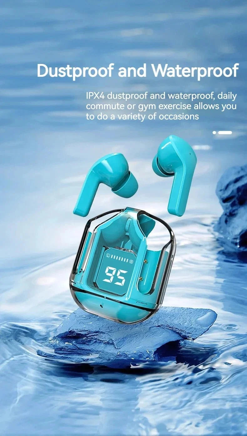 Sports Stereo Bass TWS Earbuds | Wireless Bluetooth 5.0 Earbuds with Charging Case
