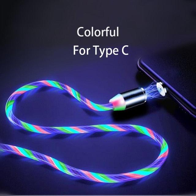 Magnetic USB Car Phone Charger Cable (360° Rotating)