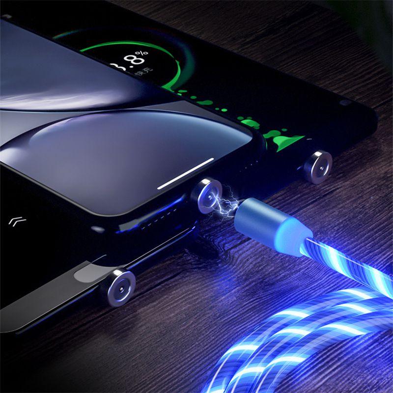 Magnetic USB Car Phone Charger Cable (360° Rotating)