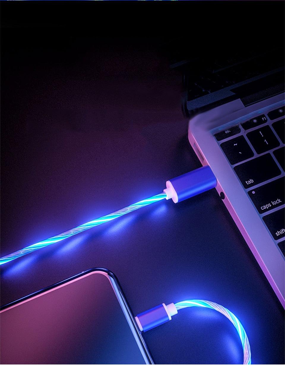 Magnetic USB Car Phone Charger Cable (360° Rotating)