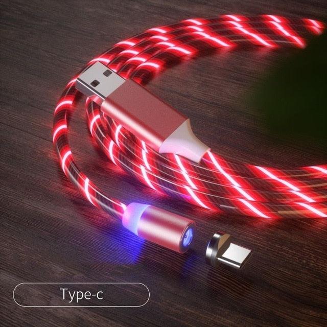 Magnetic USB Car Phone Charger Cable (360° Rotating)